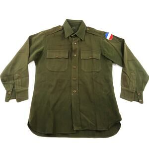 Elbeco Military Shirt, Regulation Officer's Top, Green, Sz M? ww2 1940s